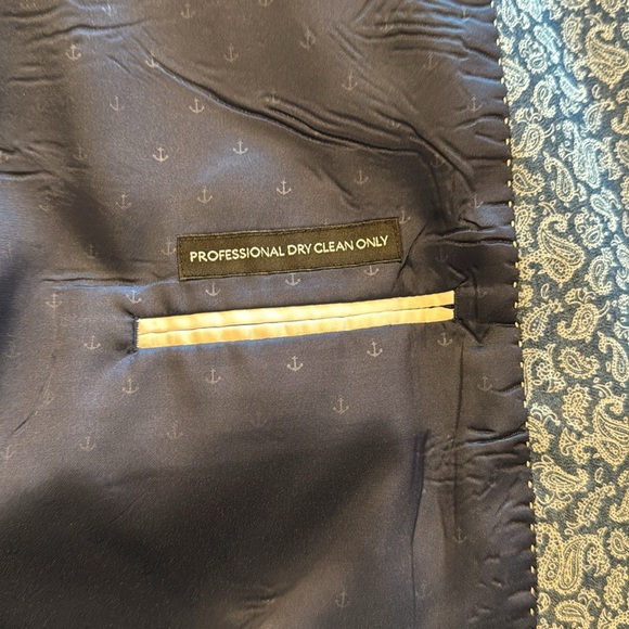 Vintage Tommy Hilfiger Paisley Sport Coat Size 48R - Picture 8 of 9